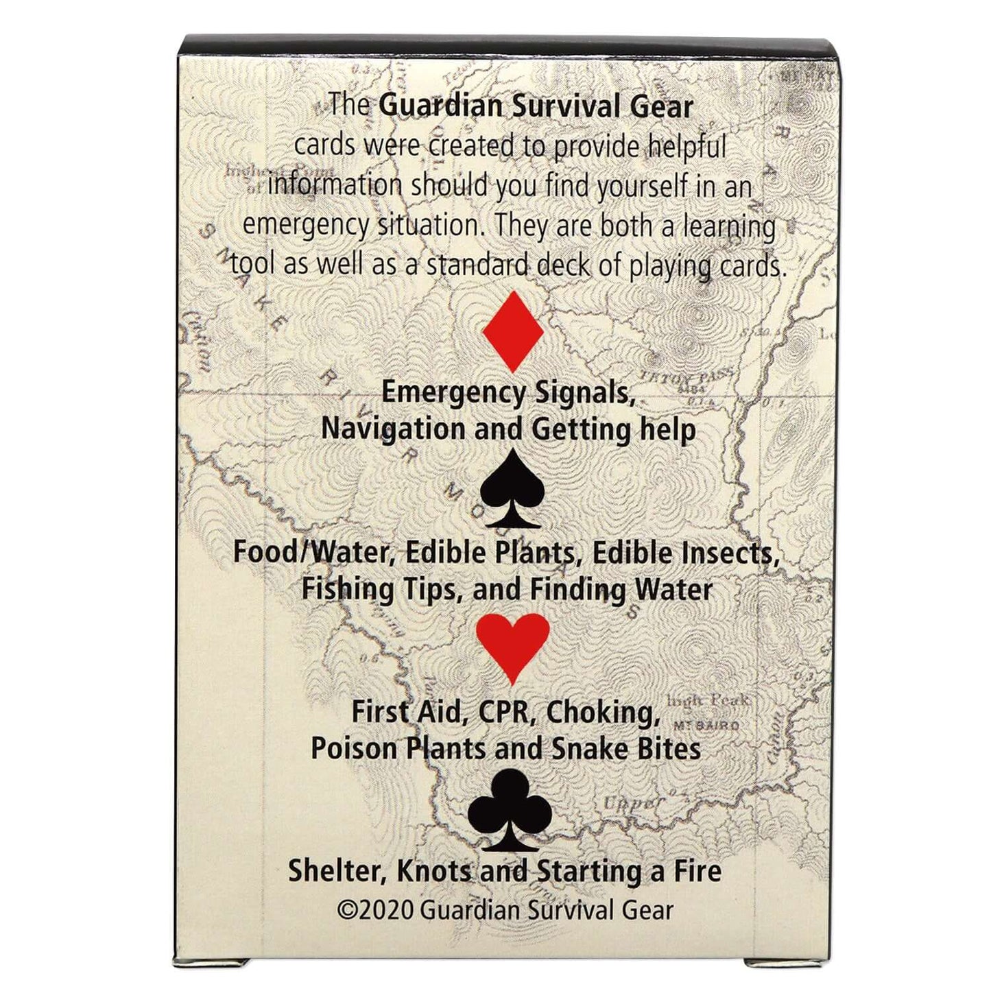 Deck of Survival Playing Cards - Tools & Gadgets