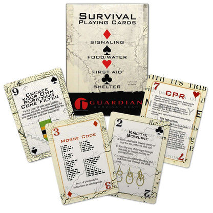 Emergency Essentials Kit - deck-of-survival-playing-cards