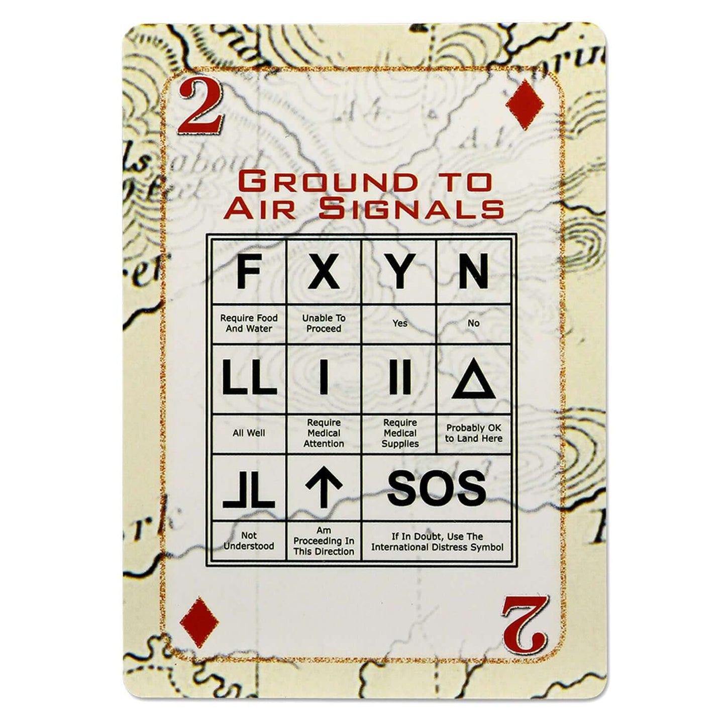 Deck of Survival Playing Cards - Tools & Gadgets