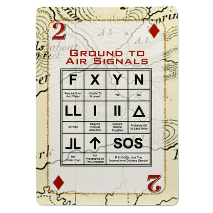 Deck of Survival Playing Cards - Tools & Gadgets