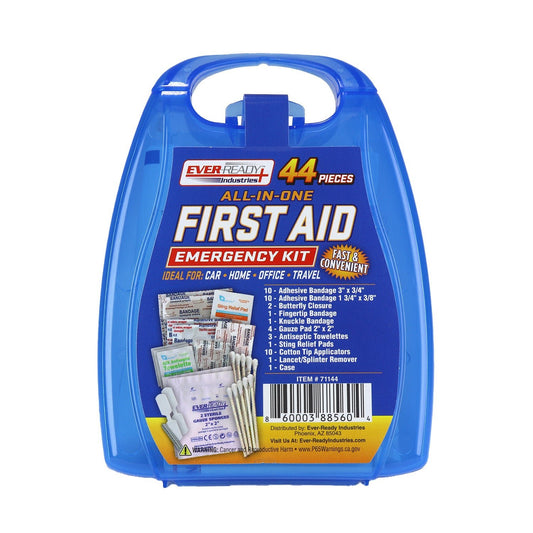 44 Piece Portable First Aid Kit - First Aid