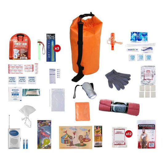 Children's All-in-One Survival Kit, Dry Bag - Children's Survival Kits