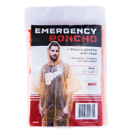 Emergency Essentials Kit - emergency-poncho-with-hood