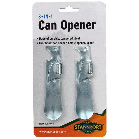 3-in-1 Can Opener, 2 pack - Tools & Gadgets