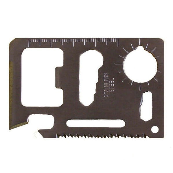 Emergency Essentials Kit - 11-function-credit-card-multitool